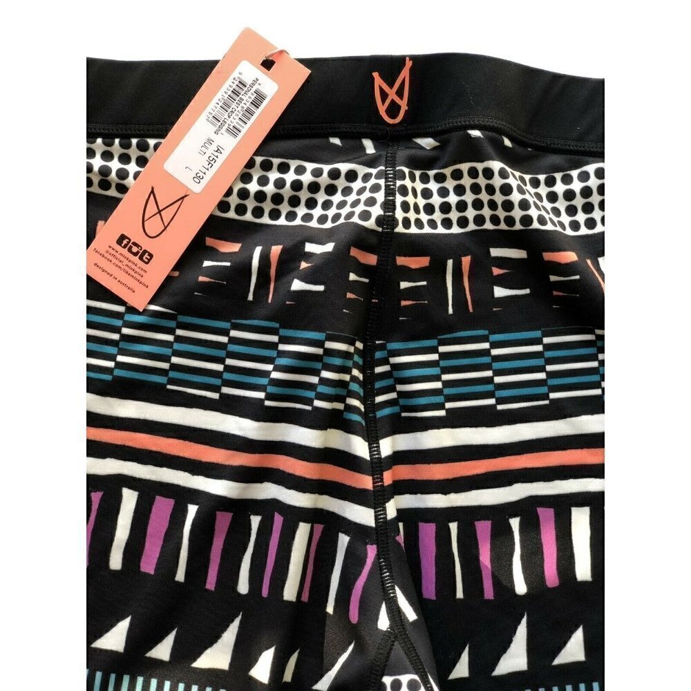 MinkPink Personal Best Crop Legging Stretch Active Pants Size L - Picture 5 of 9